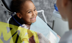 Early orthodontic evaluation by age 7.