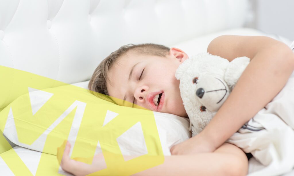 Talk to a pediatric dentist about mouth breathing.