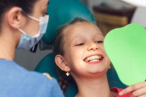 Orthodontic smile makeover for your child.