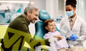 Less stress with laser dentistry.