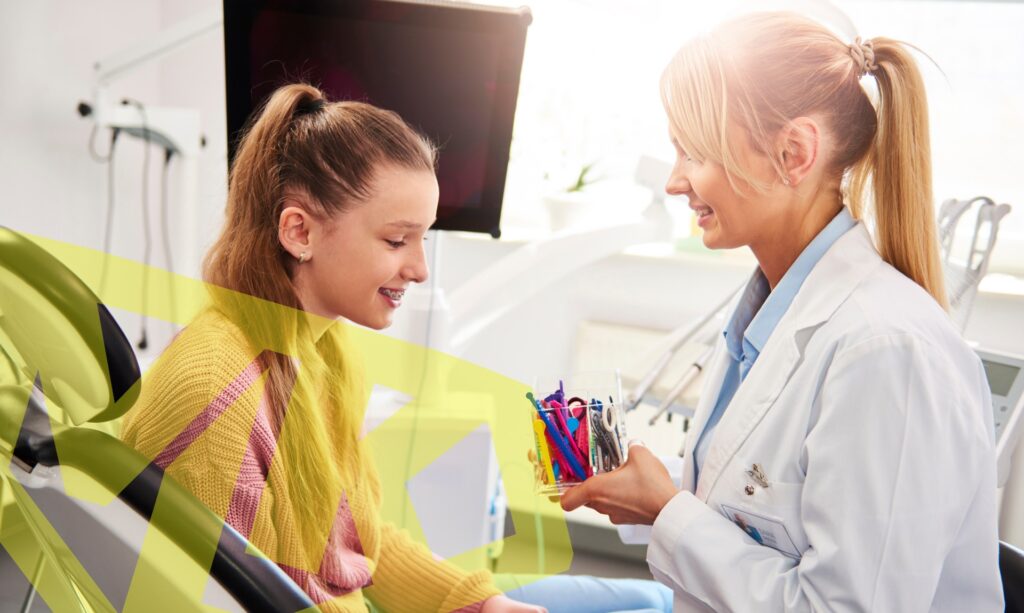 Make orthodontic treatment for kids.